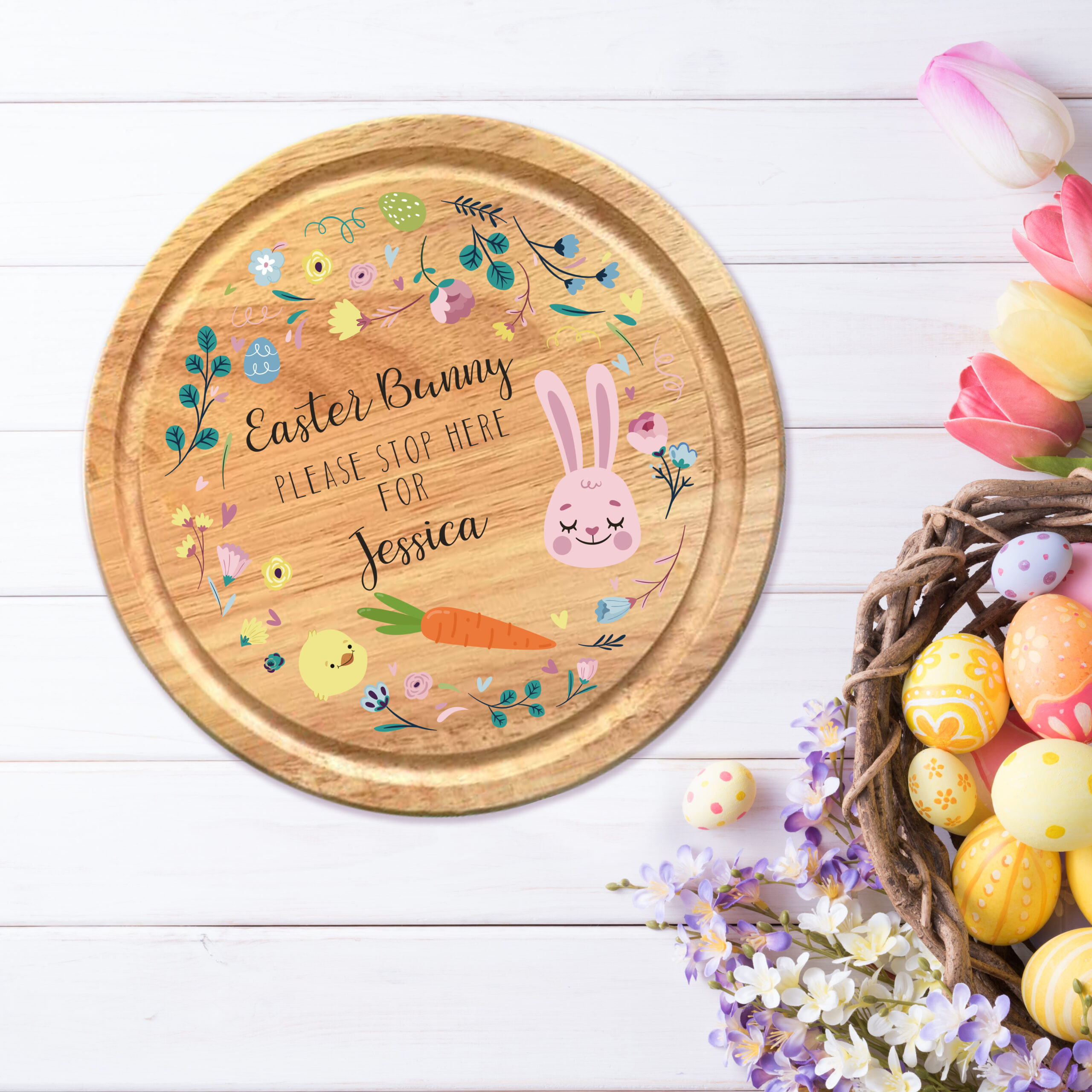 Summer & Tweetie Round Board