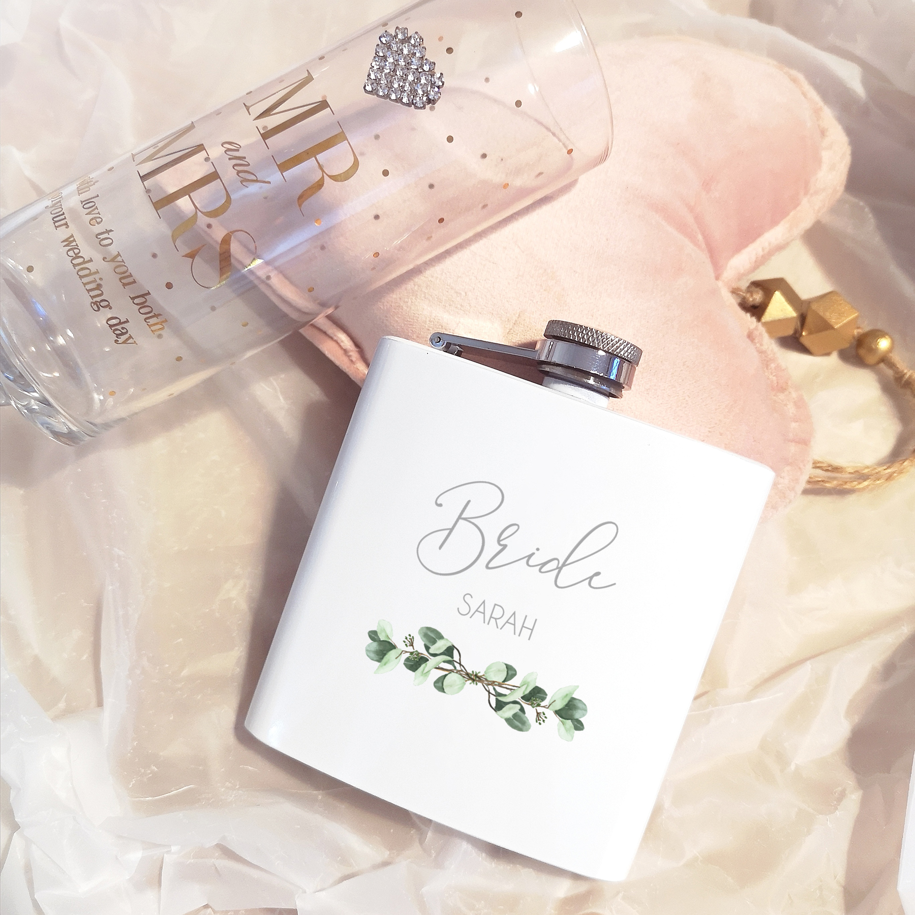 Eucalyptus Hip Flask