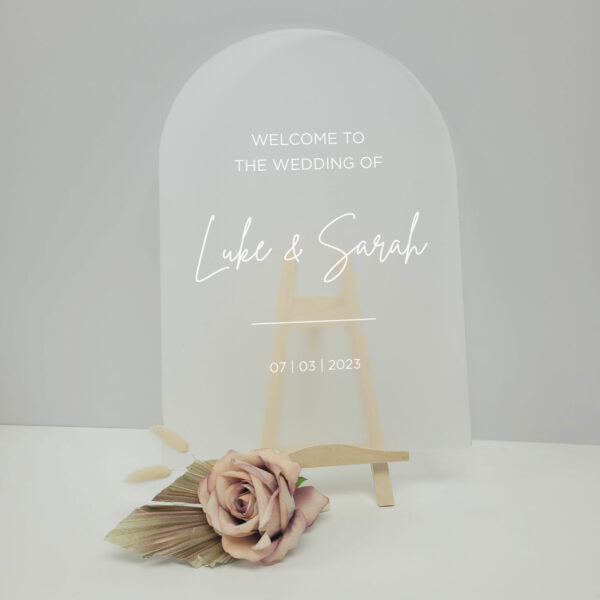Simple Welcome Sign