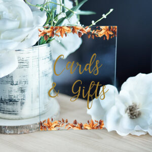 Autumn Cards & Gifts Sign