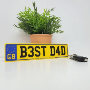best dad number plate