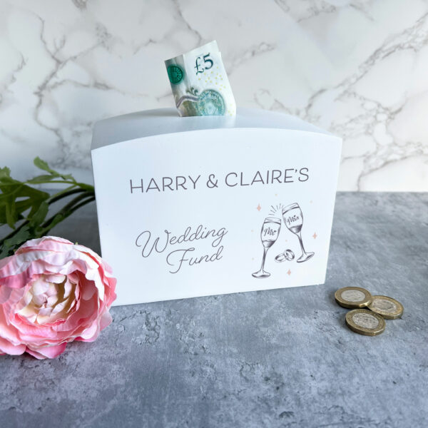 Wedding Champagne Money Box