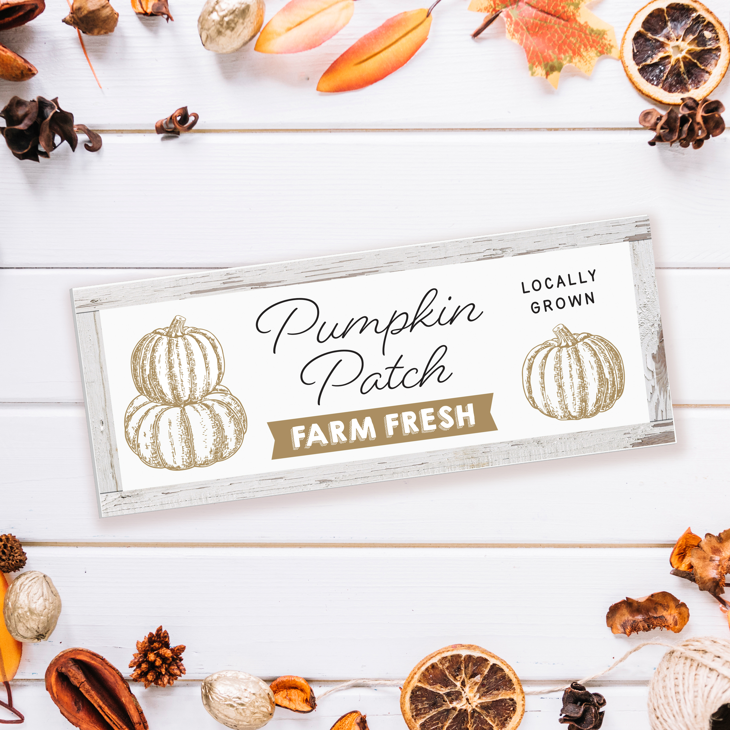 Pumpkin Patch Foamboard Sign