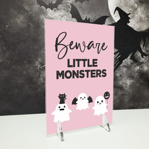 Little Monsters Plaque