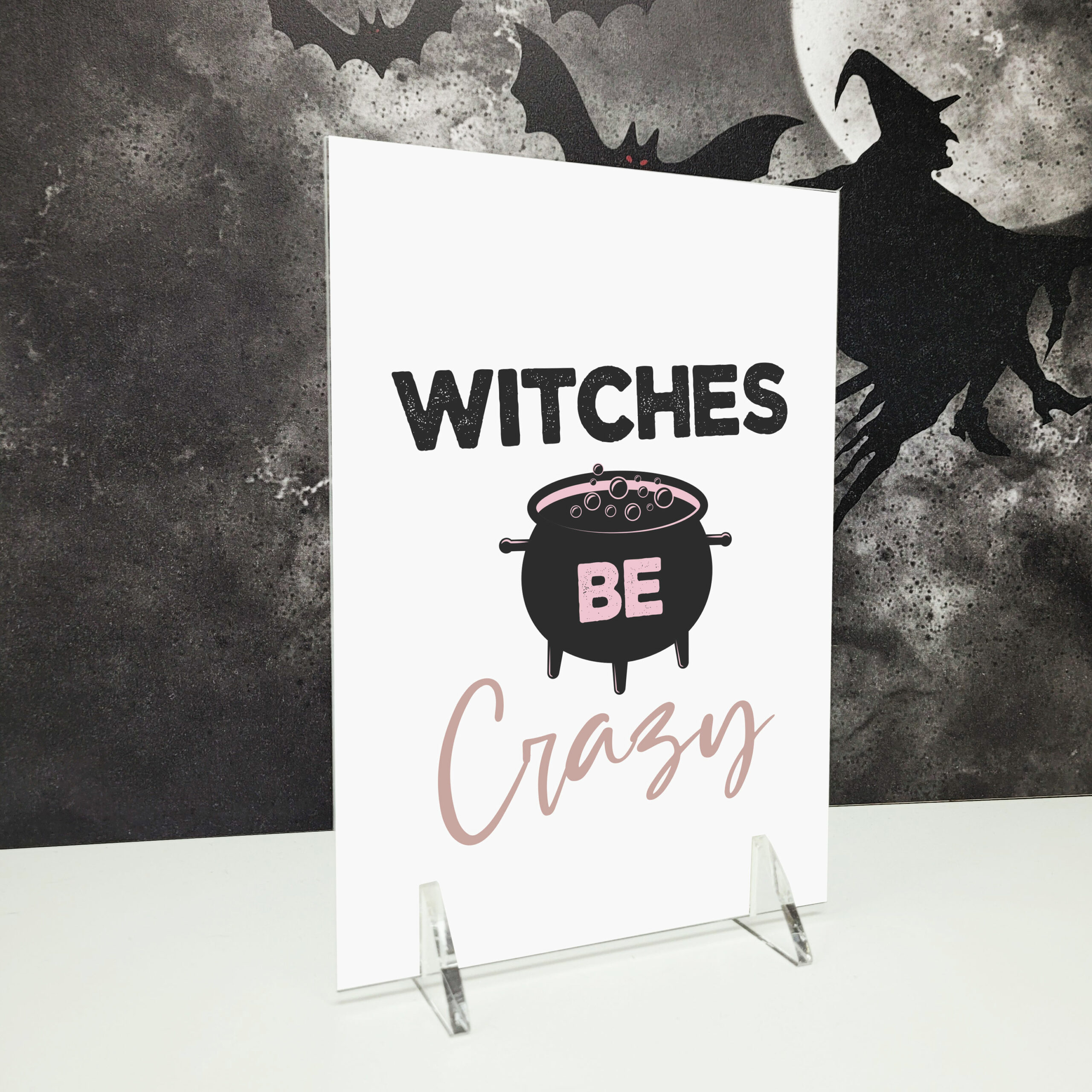 Witches Be Crazy Plaque