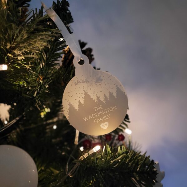 Family Name Bauble