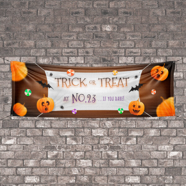 Halloween Candy Banner
